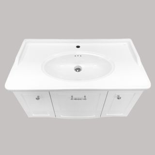 Comforty Зеркало-шкаф "Палини-100" белый